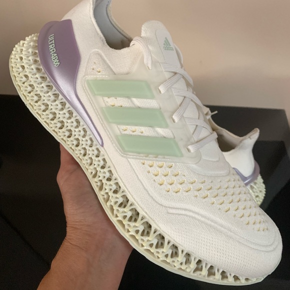 Adidas Ultra 4D FWD Linen Green Women Sz 11 NWT - Picture 1 of 11